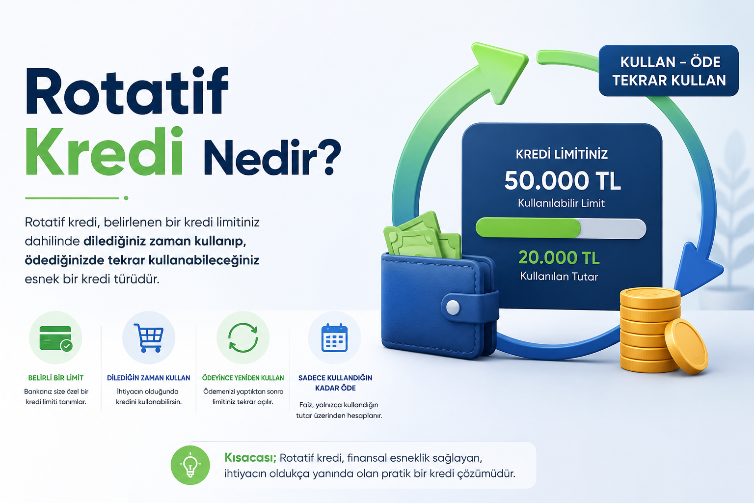 Rotatif Kredi Nedir? KOBİ’ler İçin Avantajları