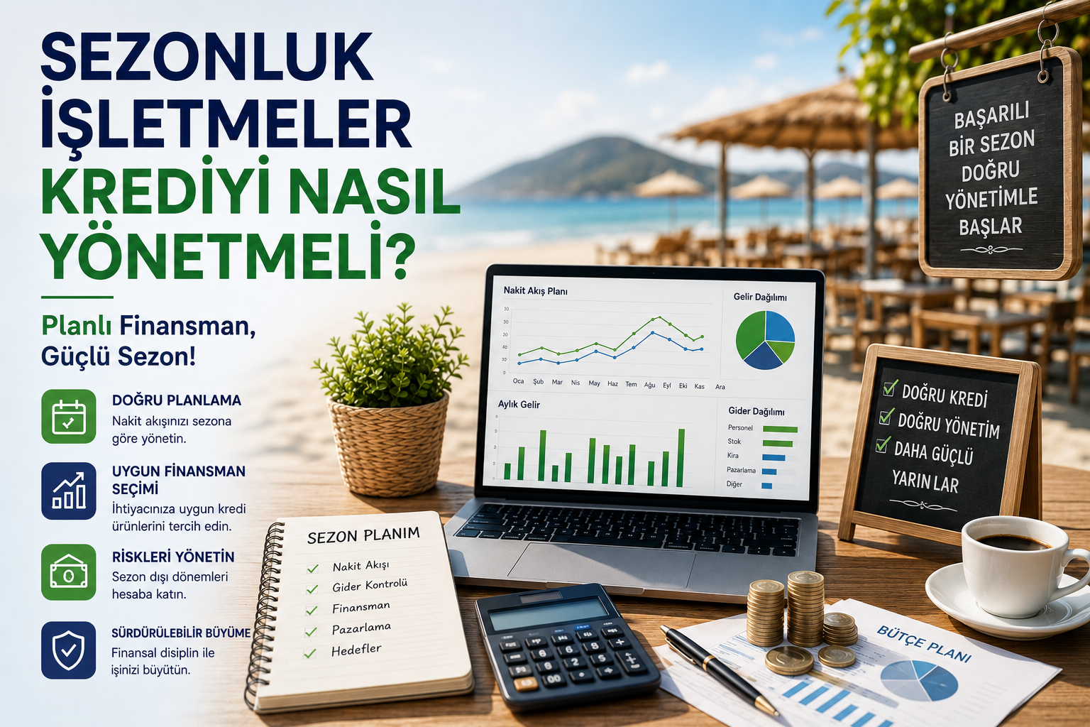 Sezonluk İşletmeler Krediyi Nasıl Yönetmeli?
