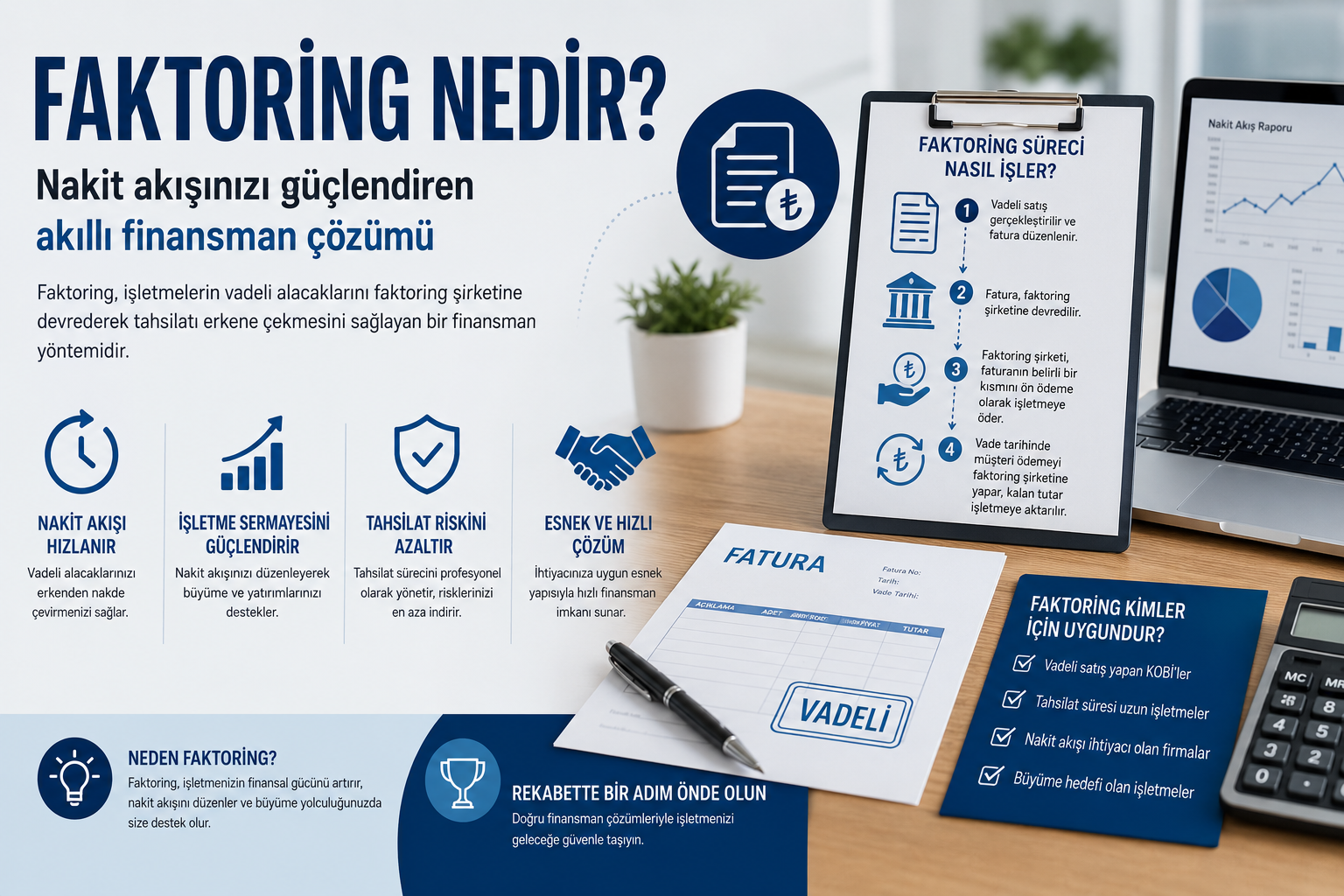 Faktoring Nedir? KOBİ’ler İçin Avantajları